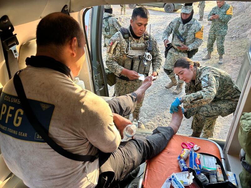 Así ayudó el Ejército a Juan Díaz Medina, ingeniero de N+
