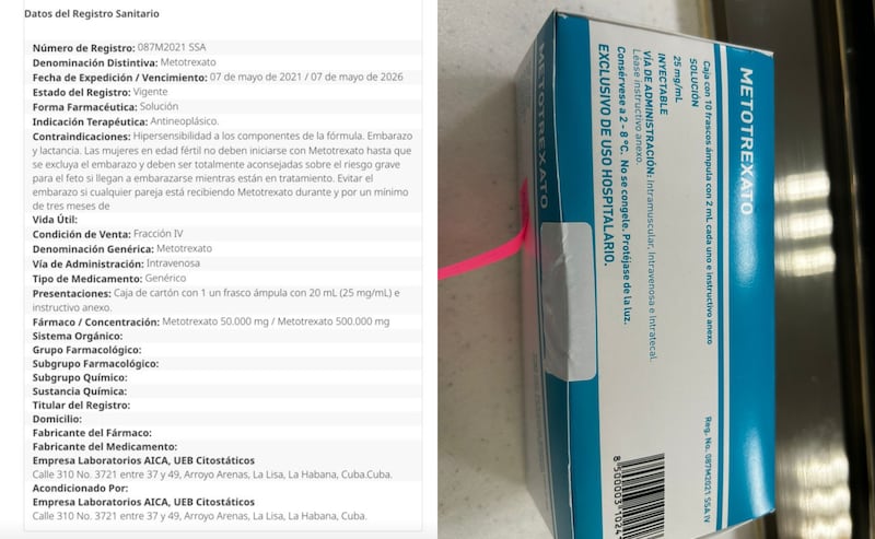 Medicamento cubano