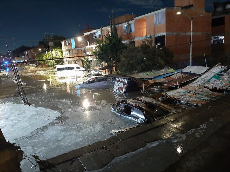 Inundación en Línea A