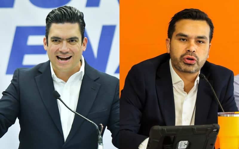 El PAN estaría analizando formalizar una alianza con MC Los dirigentes del PAN y MC, Jorge Romero y Jorge Álvarez Máynez