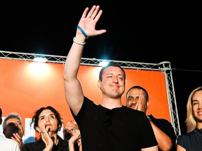 El senador de Movimiento Ciudadano, Luis Donaldo Colosio Riojas. Colosio Riojas