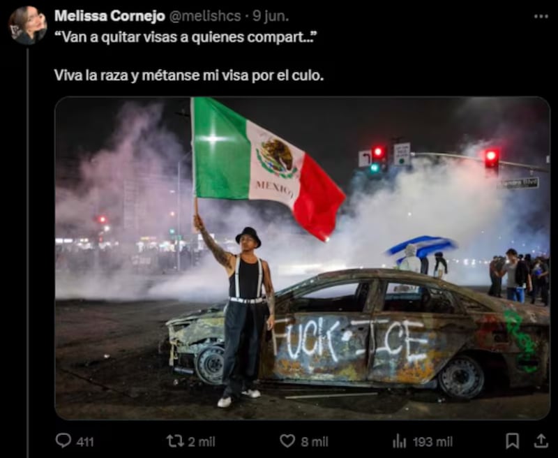 Publicación de Melissa Cornejo