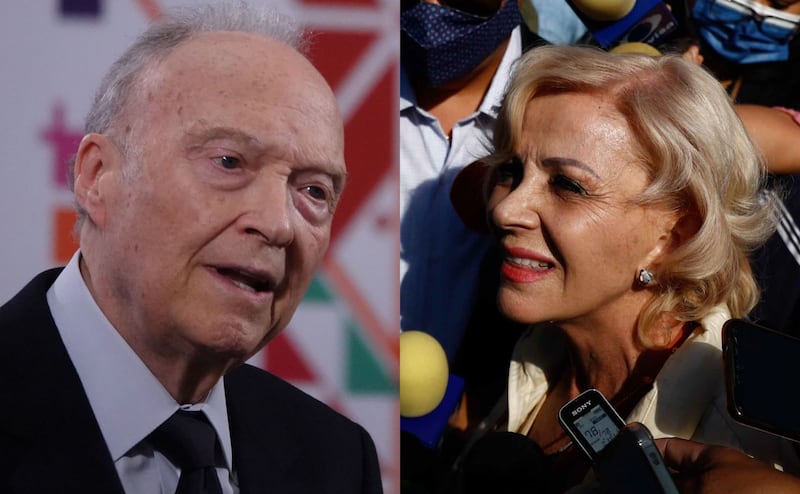 Alejandro Gertz Manero y Alejandra Cuevas Morán Alejandro Gertz Manero y Alejandra Cuevas Morán