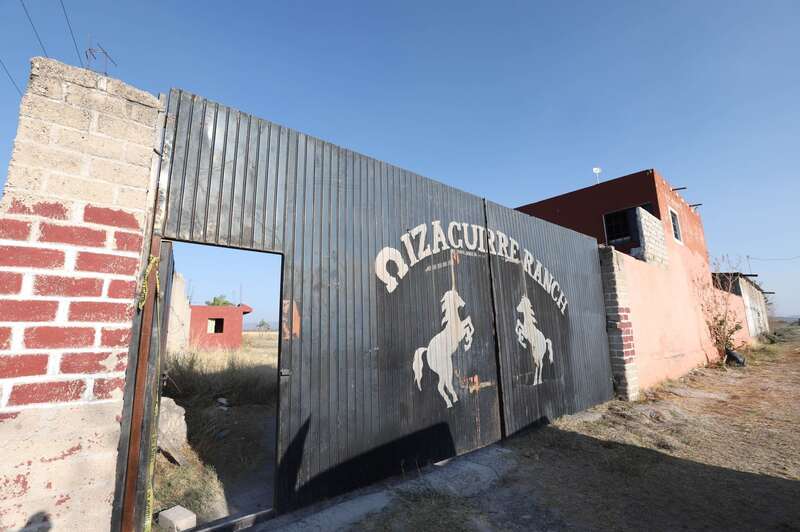 Aspectos del Rancho Izaguirre en Teuchitlán, Jalisco. En el caso del campo de adiestramiento, dos cabezas del CJNG estarían detrás de su operación.