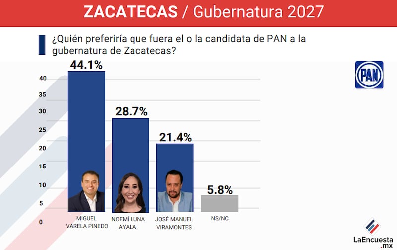 Los posibles aspirantes del PAN en Zacatecas