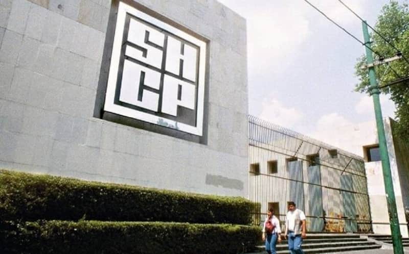 Edificio de la Secretaría de Hacienda Aspectos del edificio de la Secretaría de Hacienda.