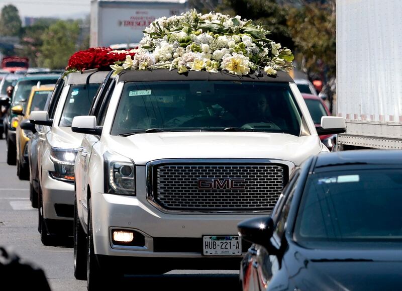 Funeral del Mencho en Jalisco