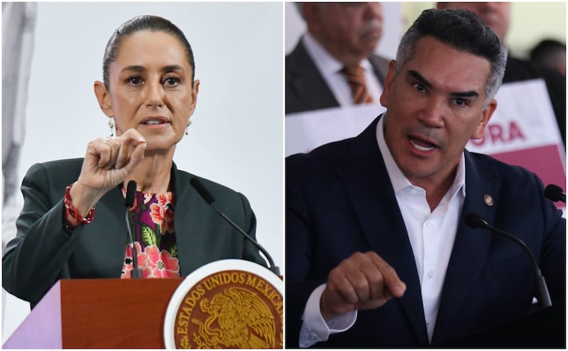 Claudia Sheinbaum y Alito Moreno