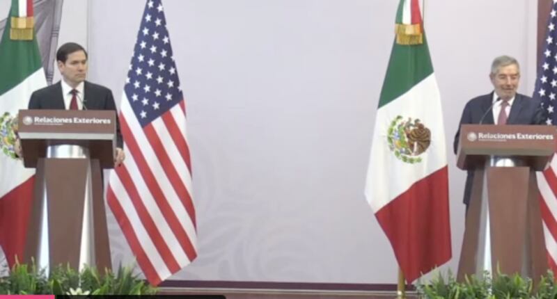 Conferencia de prensa SRE-EUA