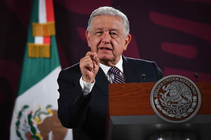 López Obrador benefició a la empresa con contratos para Pemex El expresidente durante una conferencia de prensa matutina