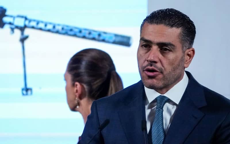 El secretario de Seguridad podría irse a Jalisco El secretario de Seguridad Pública, Omar García Harfuch en conferencia de prensa