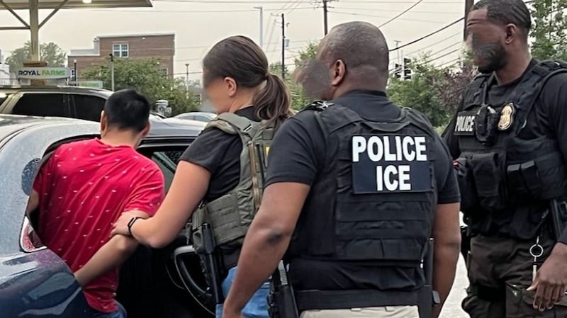 arrestos ice migrantes