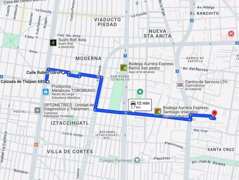 Ruta Criminales