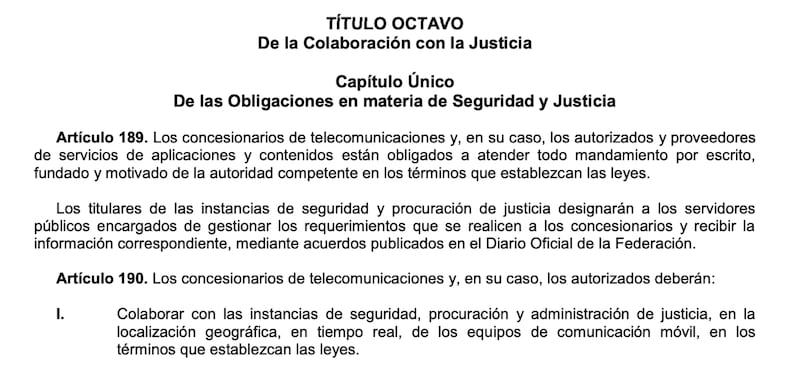 Reforma Telecomunicaciones