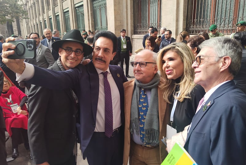 Claudia Pavlovich y Omar Fayad