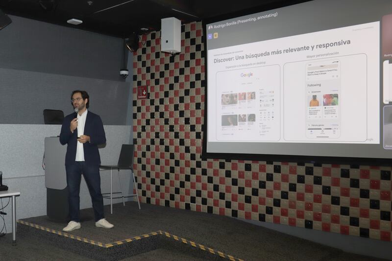 Rodrigo Bonilla, iniciativa Google