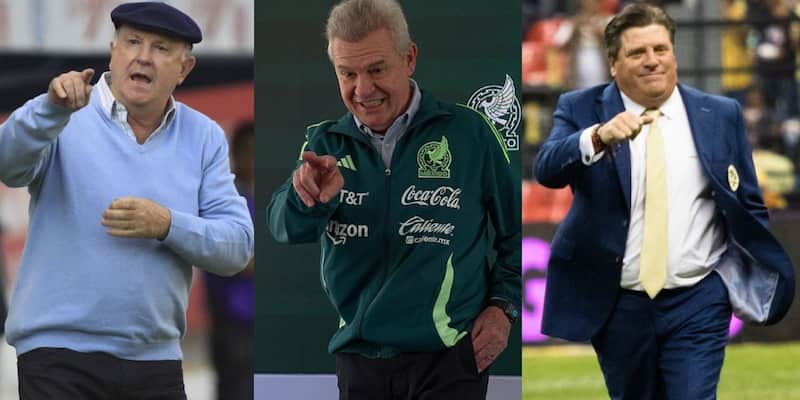 Los mejores entrenadores mexicanos de futbol de la historia Tres de los mejores entrenadores de México