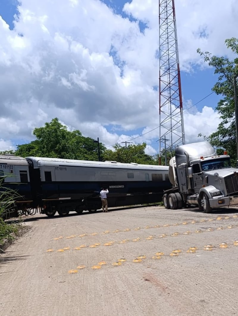 Choque Tren Interoceánico