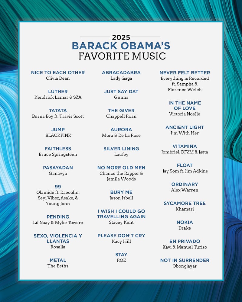 Obama musica favorita
