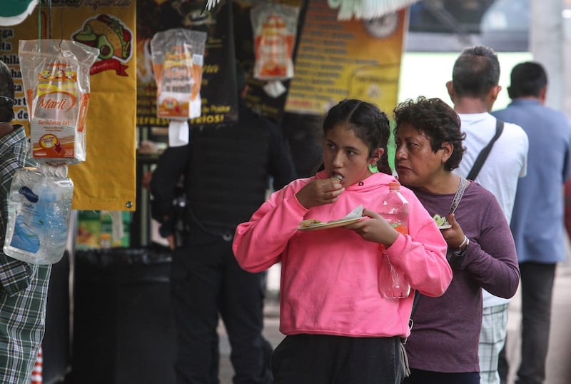 Comida callejera en la CDMX