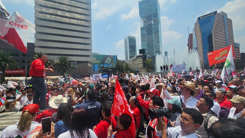 Marcha en favor de Alito Moreno