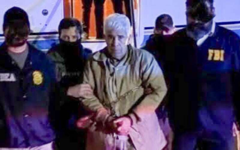 El traficante fue trasladado a Estados Unidos Las autoridades estadounidenses buscarían la cadena perpetua
