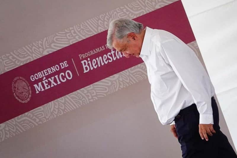 Andrés Manuel López Obrador, presidente de México, Delfina Gómez, gobernadora del Estado de México y Alejandro Calderon, director general del IMSS Bienestar, encabezaron el evento protocolario sobre Programas para el Bienestar en el recinto de la Feria del Caballo Texcoco. Andrés Manuel López Obrador, presidente de México, durante un acto protocolarip.