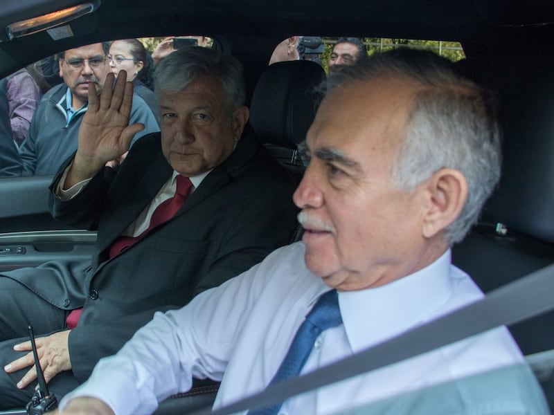AMLO y Alfonso Romo