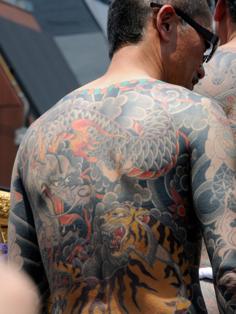 Tatuaje dragón estilo japonés