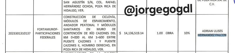 Muro de contención en Poza Rica
