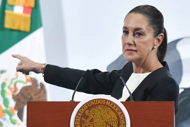 Claudia Sheinbaum, presidenta de México, durante su intervención en la conferencia matutina realizada en Palacio Nacional. Claudia Sheinbaum, presidenta de México, durante su intervención en la conferencia matutina realizada en Palacio Nacional.