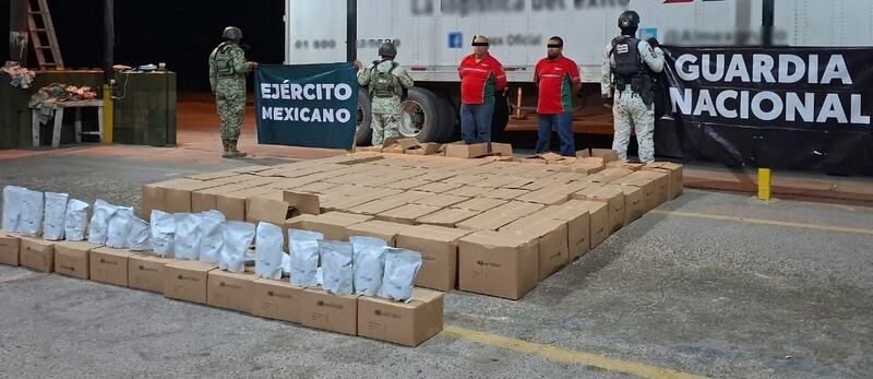 Decomiso de droga en Sonora