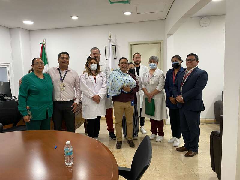 Recién nacido que habría sido abandonado por sus padres, presenta buen estado de Salud. ISSSTE