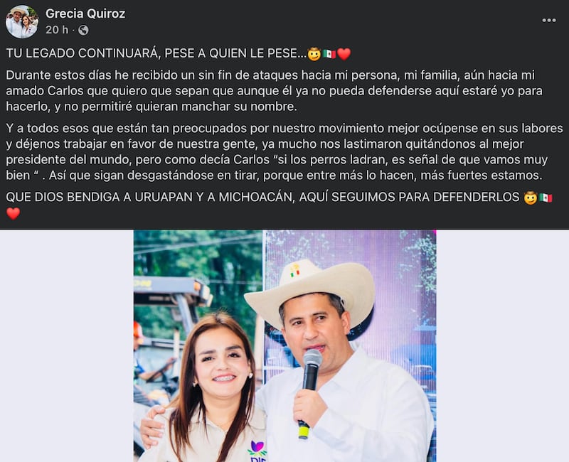 Grecia Quiroz se defiende y arremete contra críticas Grecia Quiroz se defiende y arremete contra críticas