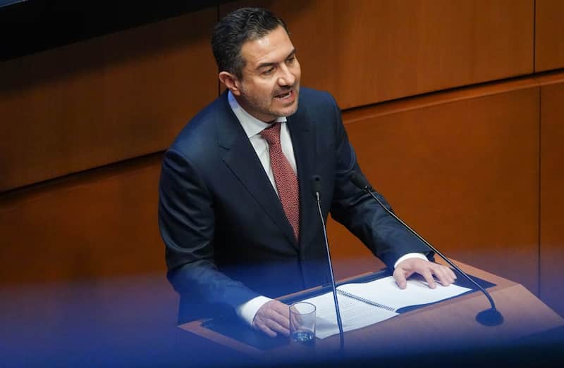 Miguel Ángel Yunes Márquez oculta empresas en su declaración patrimonial El senador durante una sesión en el Senado