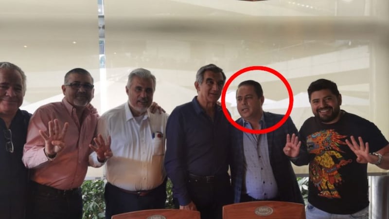 Américo Villarreal Foto con Narco