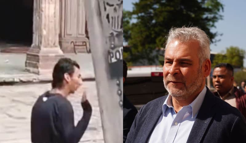 Detenido por protestar Raúl Meza, un joven de 27 años, en Michoacán dos hombres