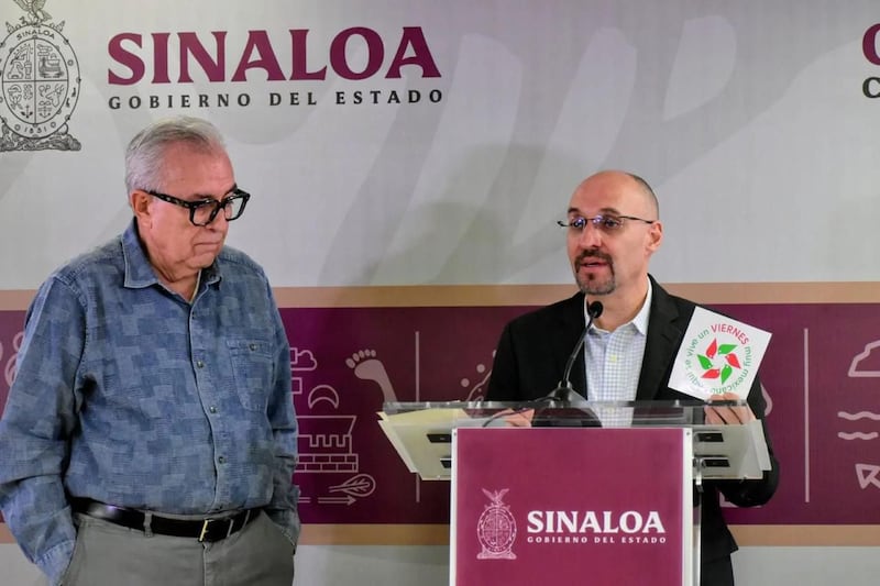 Rubén Rocha Moya y Octavio de la Torre de Stéffano