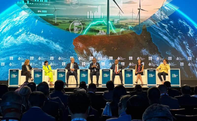 En Viena, la secretaria de Energía presentó la estrategia energética de México y sostuvo encuentros clave con líderes del sector. Imagen promocional