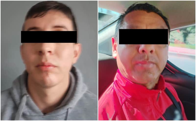 Elementos del Gabinete de Seguridad detuvieron en total a cinco individuos entre los que destacan los dos exfuncionarios públicos. Imágenes de los presuntos delincuentes.