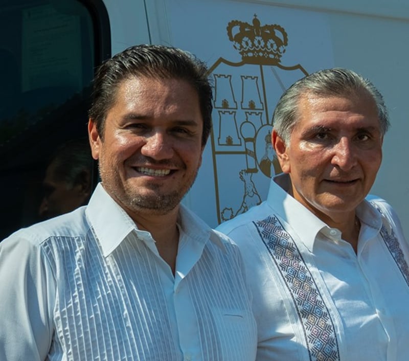 Luis Humberto Montaño y Adán Augusto