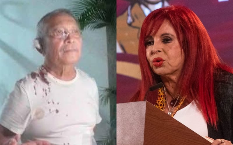 Jorge Luis González y Layda Sansores