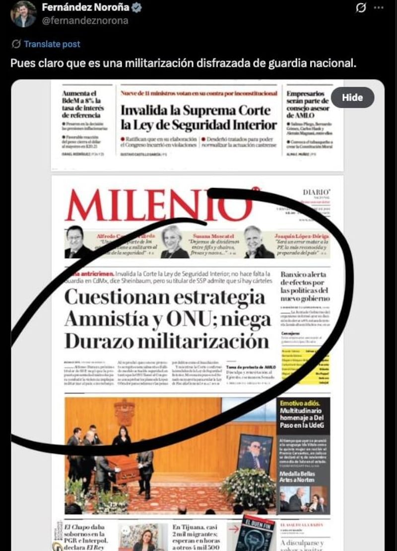 Tuit Noroña