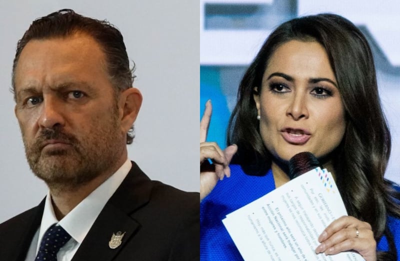 Mauricio Kuri y Tere Jiménez