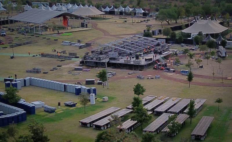 El parque bicentenario ahora será operado por el gobierno Las instalaciones del parque después del festival de música
