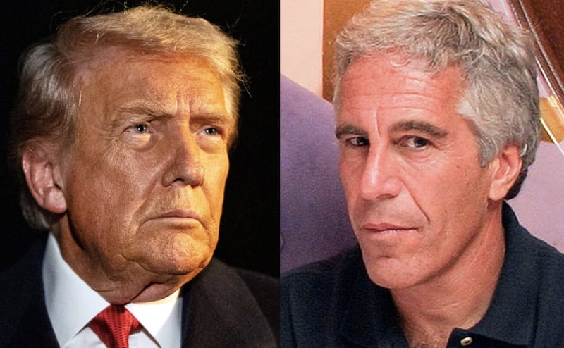 Donald Trump y Jeffrey Epstein