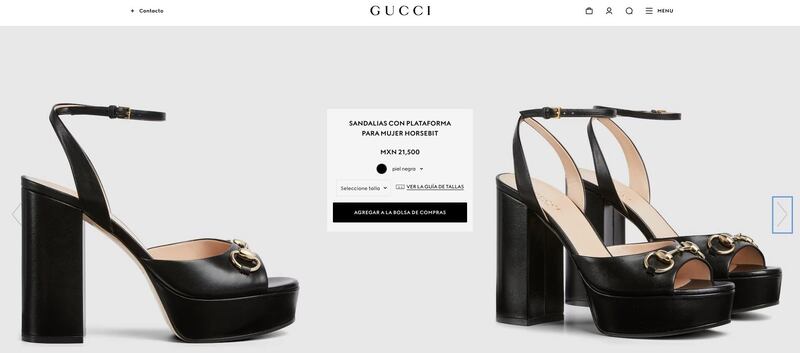 Zapatos Gucci Gobernadora