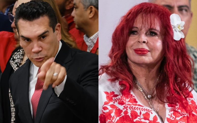 Alito Moreno y Layda Sansores