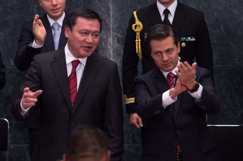 Miguel Ángel Osorio Chong junto al expresidente Enrique Peña Nieto Miguel Ángel Osorio Chong junto al expresidente Enrique Peña Nieto