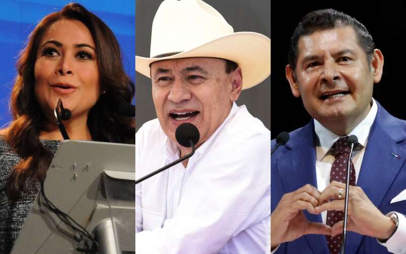 Los tres gobernadores fueron quienes obtuvieron mayor aprobación La gobernadora de Aguascalientes, Tere Jiménez; el gobernador de Sonora, Alfonso Durazo, y el gobernador de Puebla, Alejandro Armenta